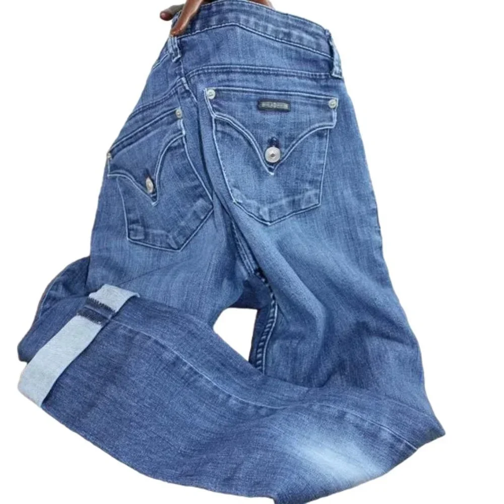 Hudson Bacara Factory Fade Straight Flood Cuff Size 25